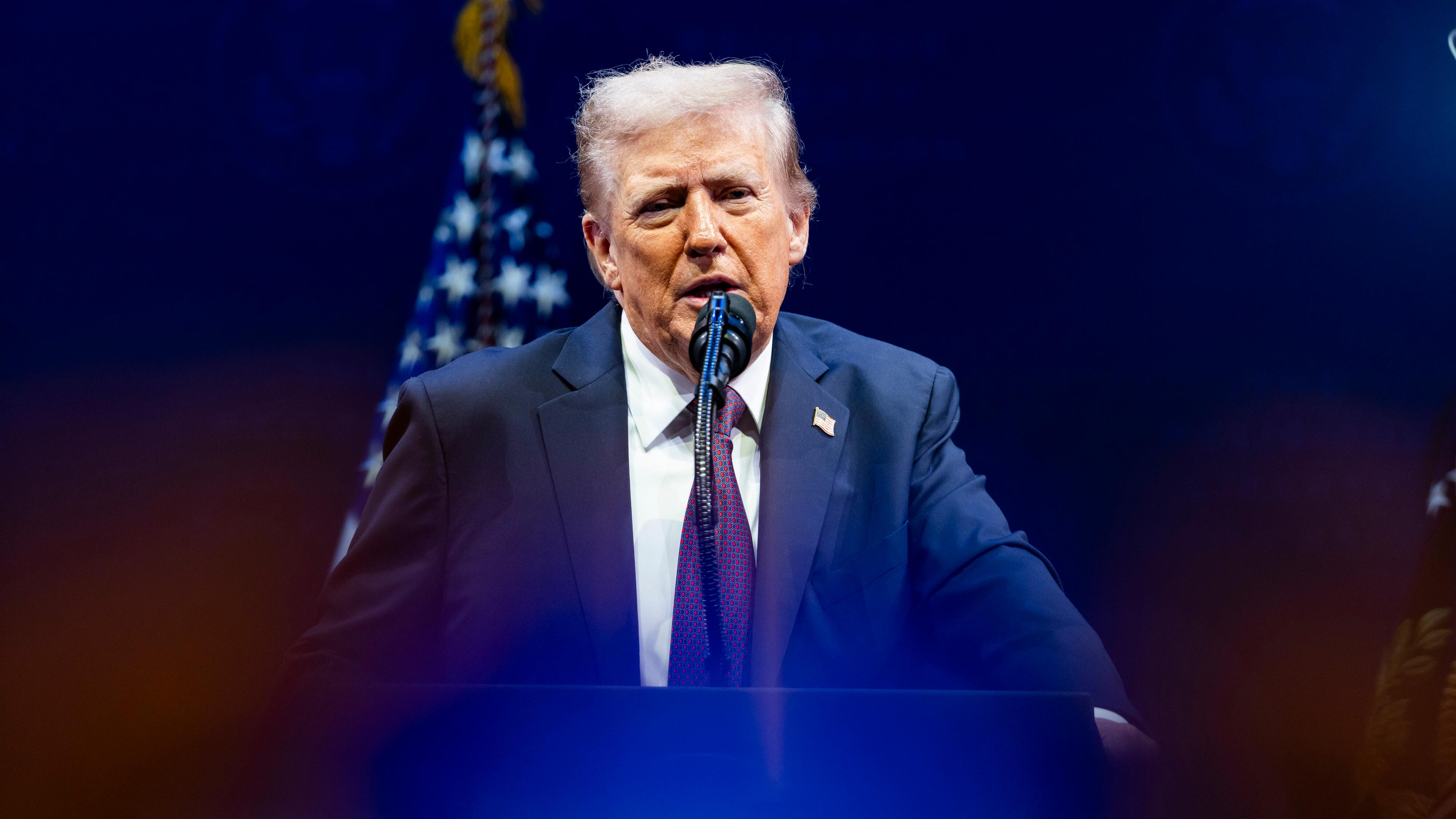 Trump spricht im Bibel-Museum in Washington DC