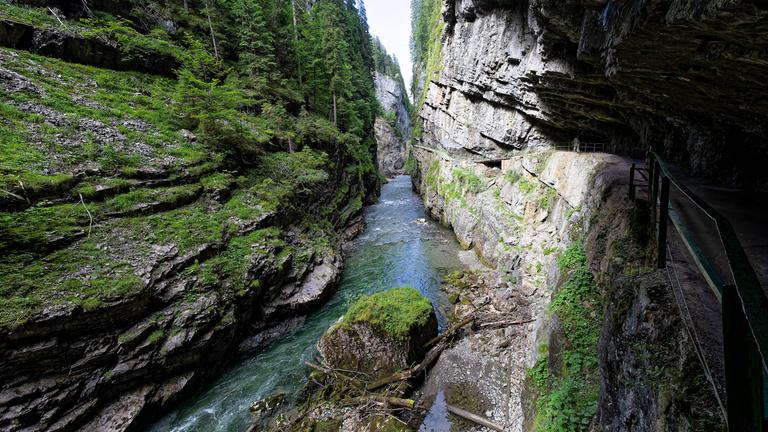 Breitachklamm bei Oberstdorf, Allgäu