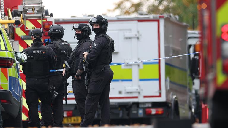 Vehicle and stabbing attack on Manchester synagogue