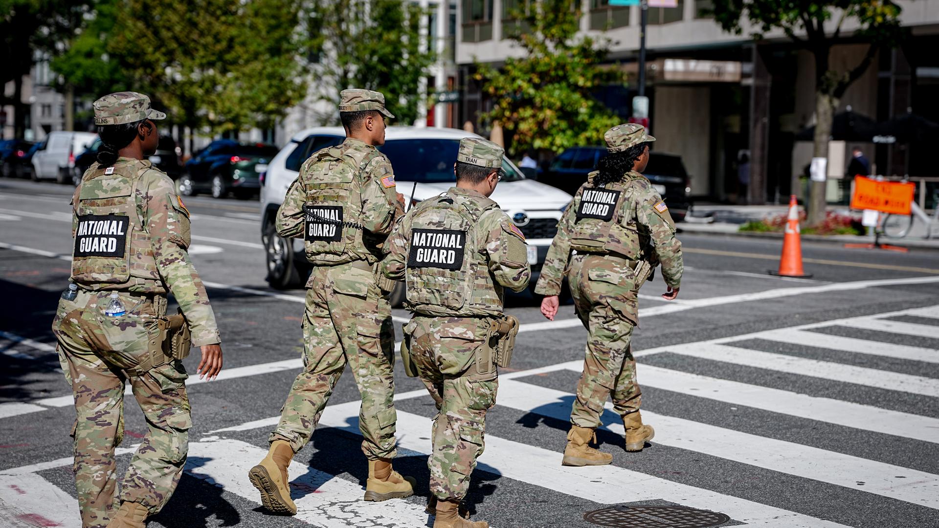 Nationalgardisten in den USA