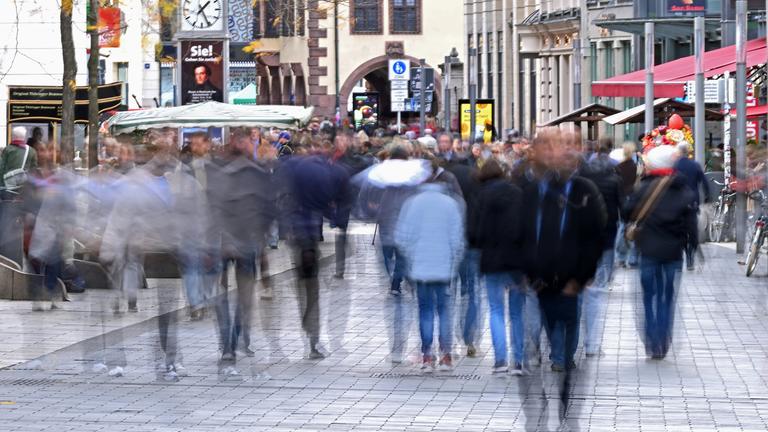 Fußgängerzone Leipzig