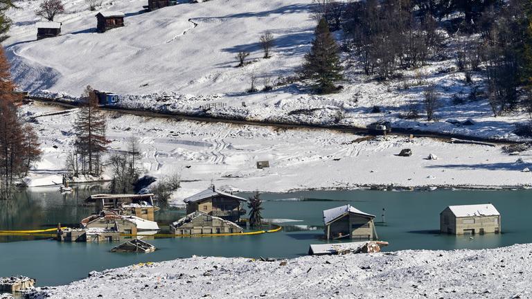 Switzerland Landslide Lost Village