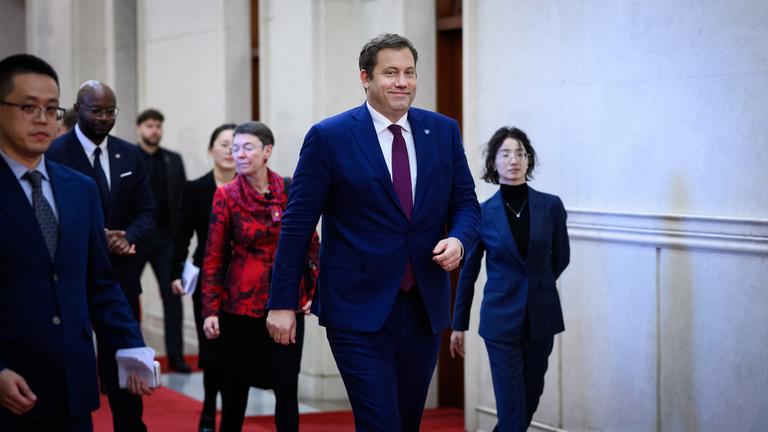 Bundesfinanzminister Klingbeil in China