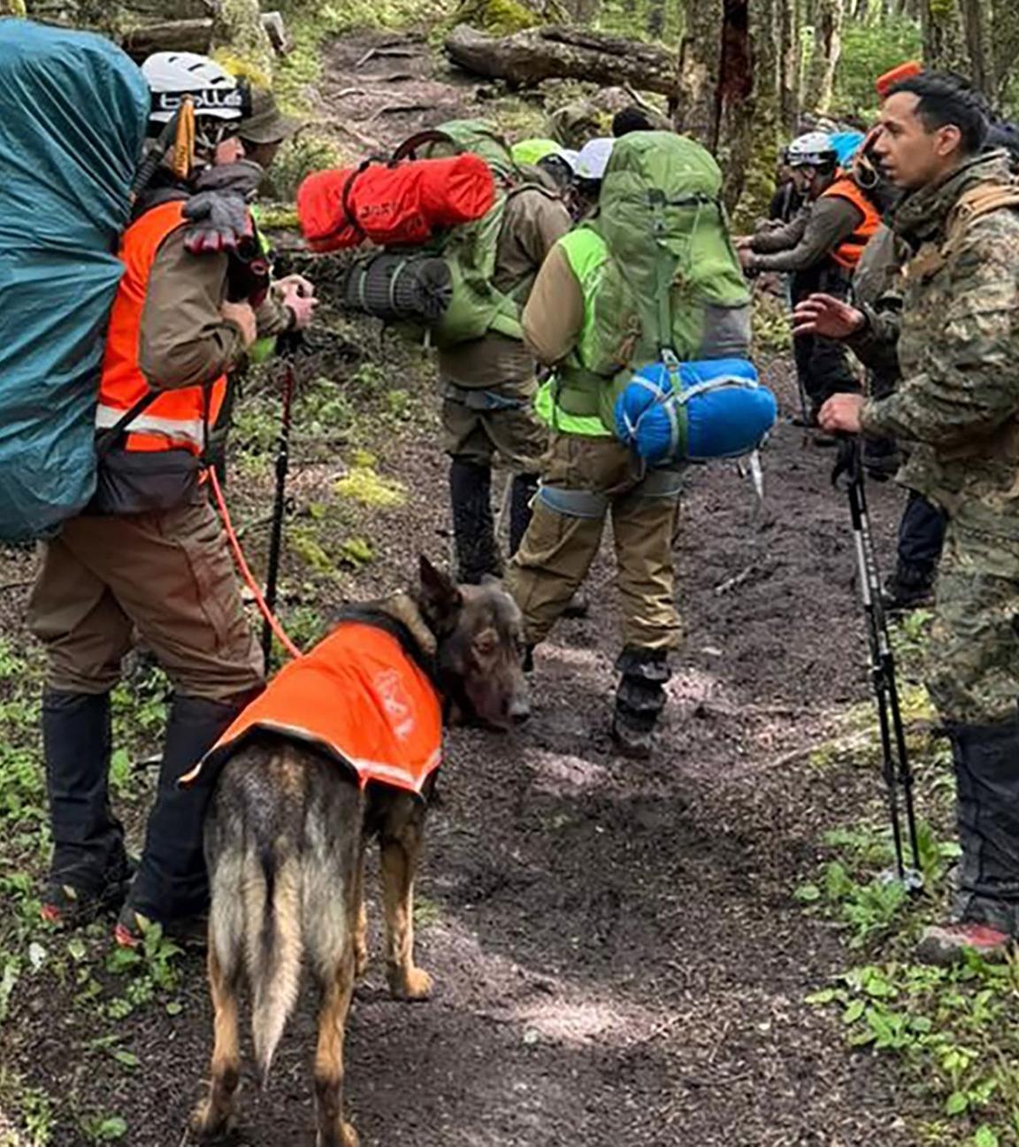 Rettungsteam im Nationalpark Torres del Paine