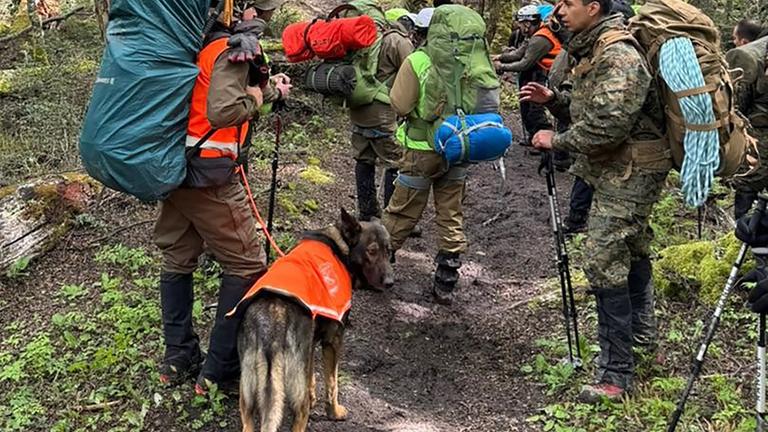 Rettungsteam im Nationalpark Torres del Paine