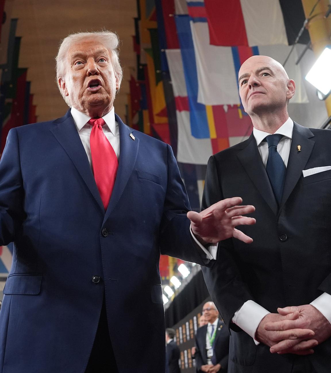 WCup Draw Soccer Trump