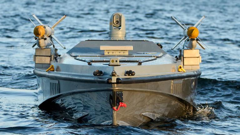 Ukraine-Krieg - Ukrainische Seedrohne