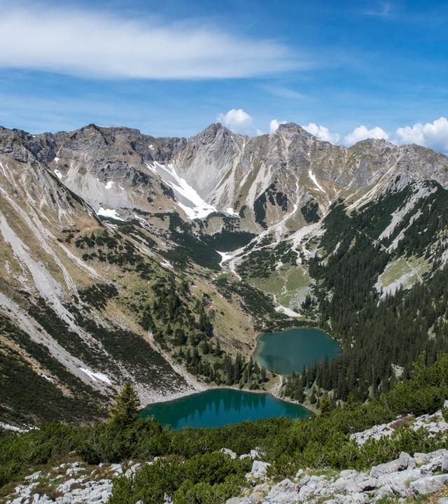 Gipfel der Soierngruppe in Bayern
