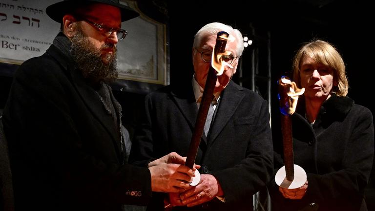 GERMANY-RELIGION-JUDAISM-CHANUKKA