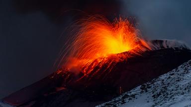 Eruption am Ätna