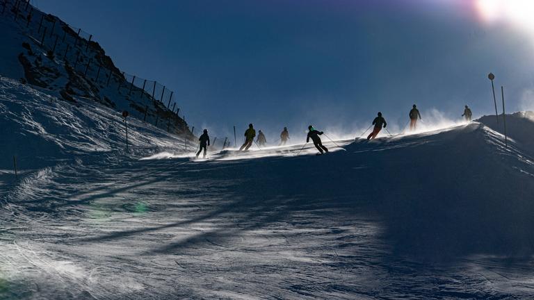 Eindrücke aus dem Skigebiet Hochzillertal-Fügen im Zillertal, Bundesland Tirol in Österreich