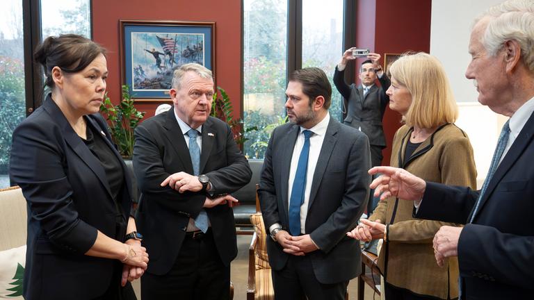 Außenminister von Grönland und Dänemark in Washington