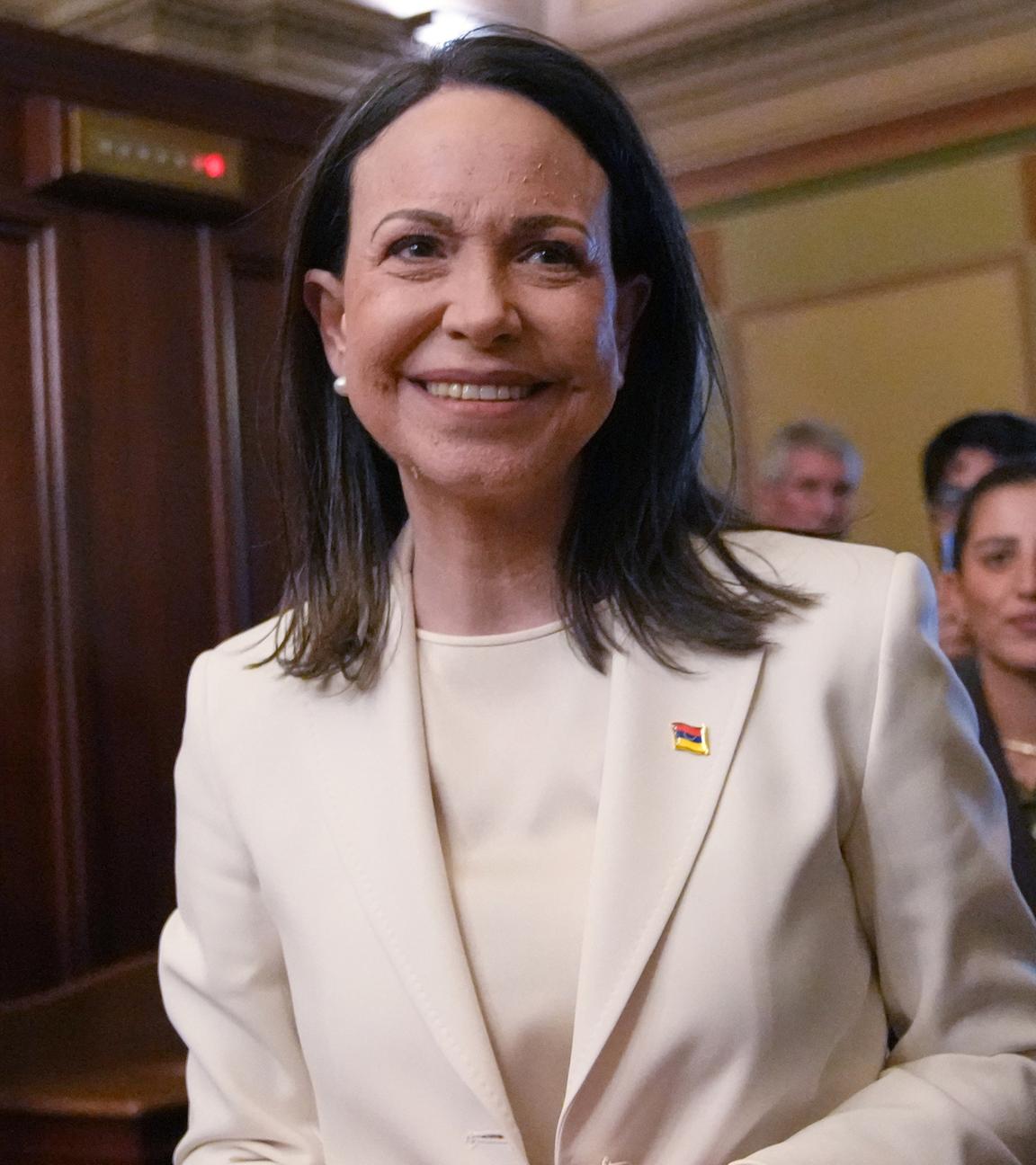 Friedensnobelpreisträgerin Machado im Weißen Haus