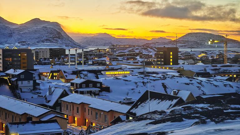 Nuuk auf Groenland