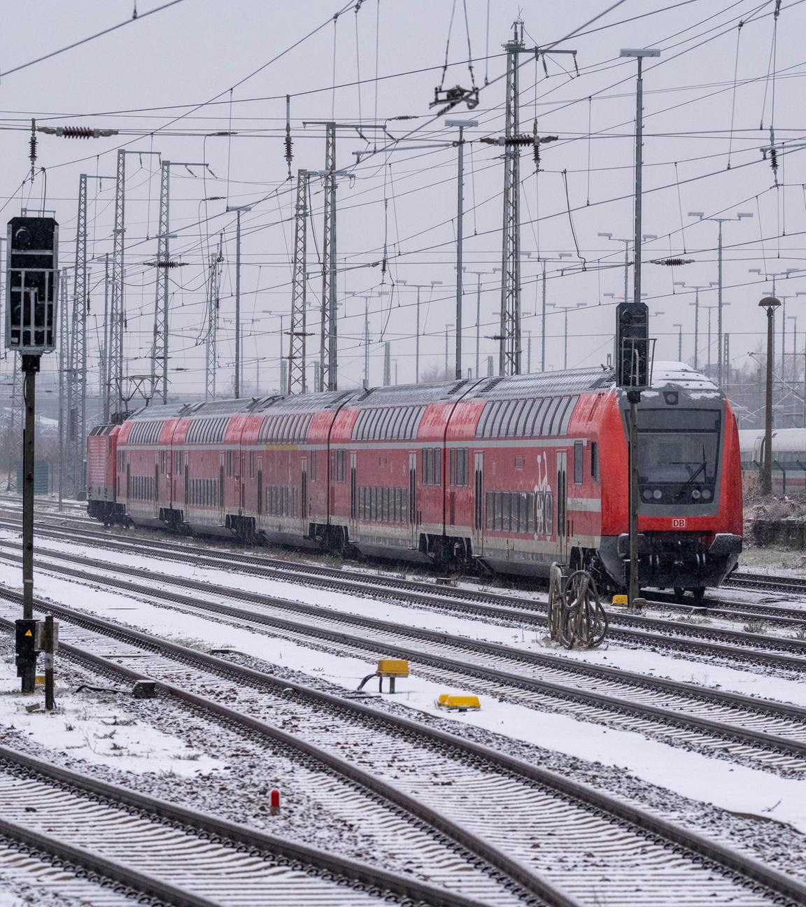 Winterwetter in Norddeutschland