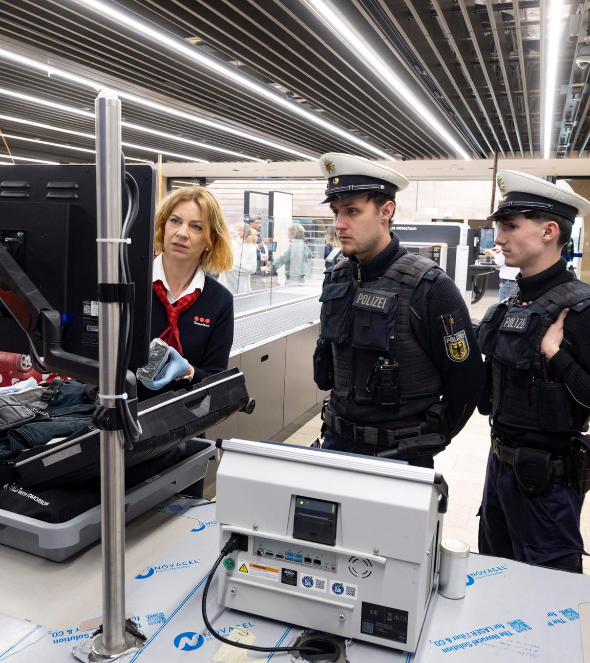 Testbetrieb Terminal 3 Flughafen Frankfurt