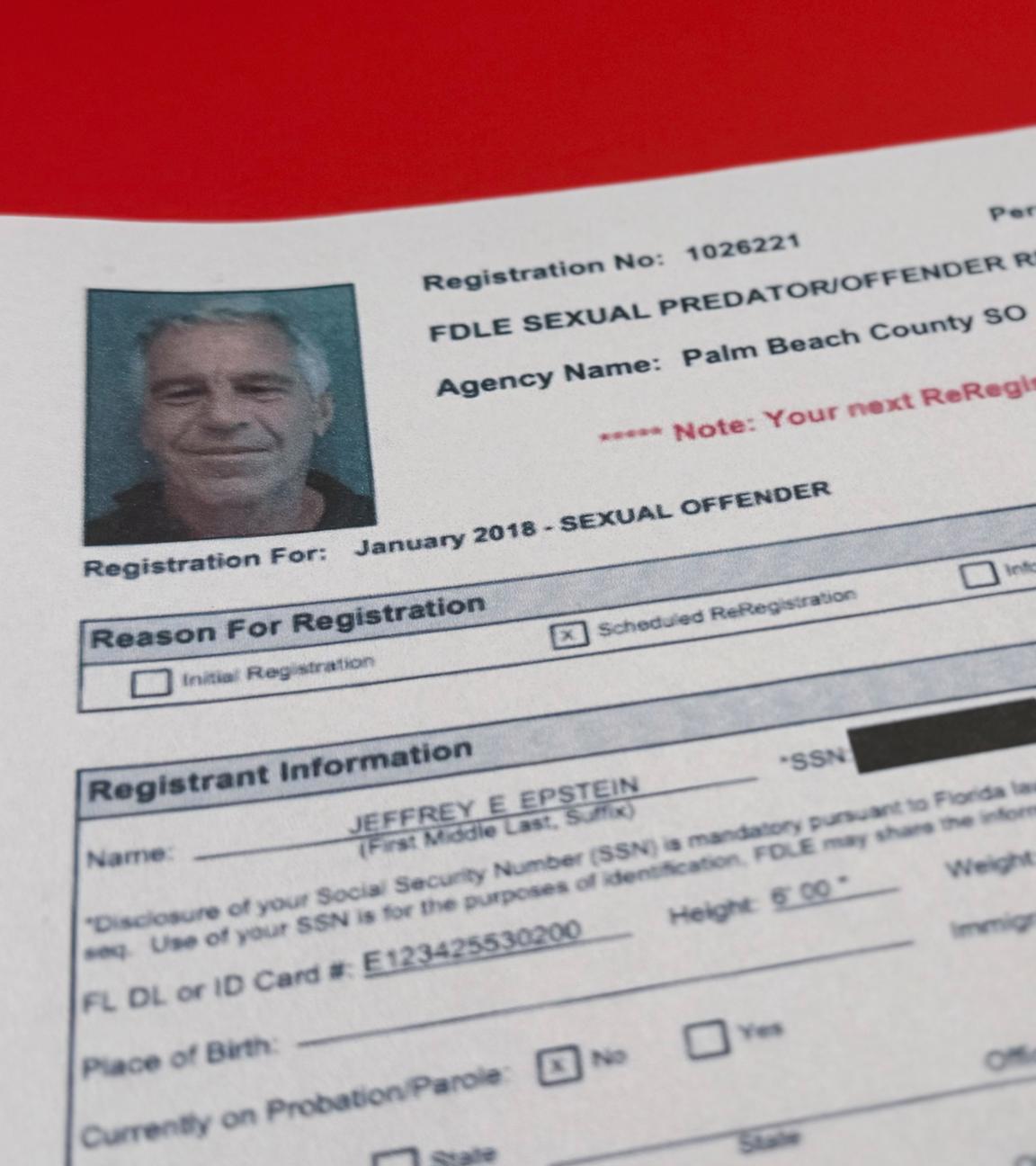 Justice Department Jeffrey Epstein