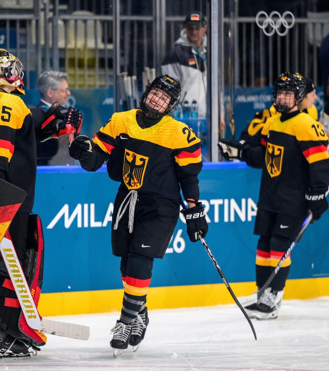 Milano Cortina 2026: Frauen Eishockey Vorrundenspiel Deutschland vs Schweden