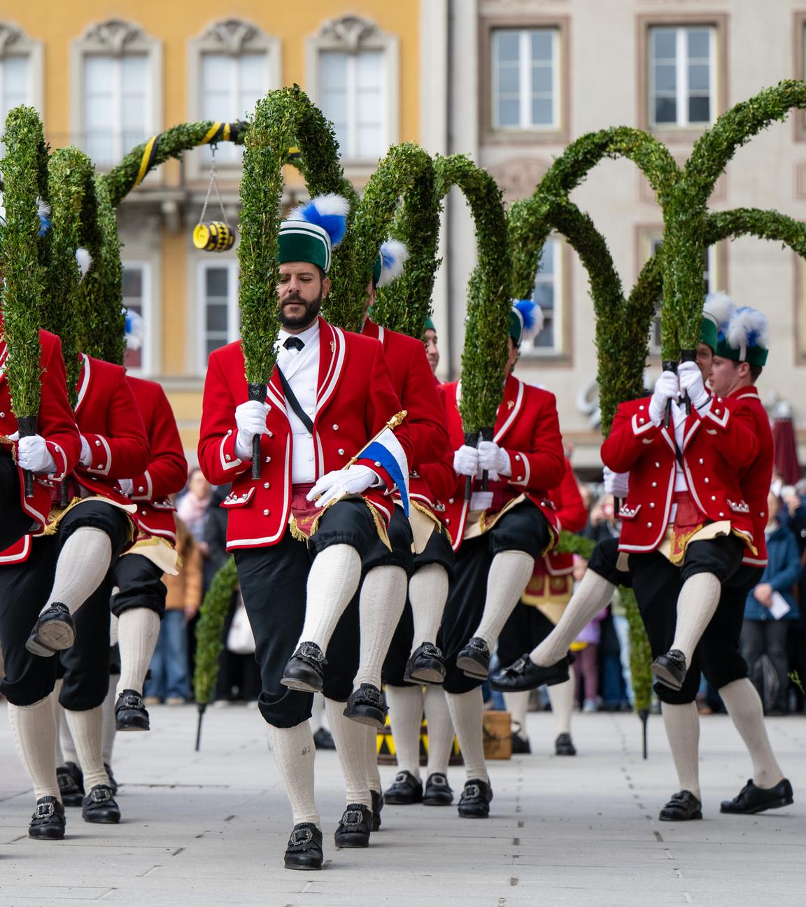 Schäfflertanz am Marienplatz