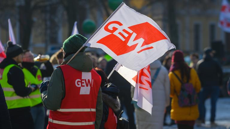 Warnstreik der Gewerkschaften - Sachsen-Anhalt