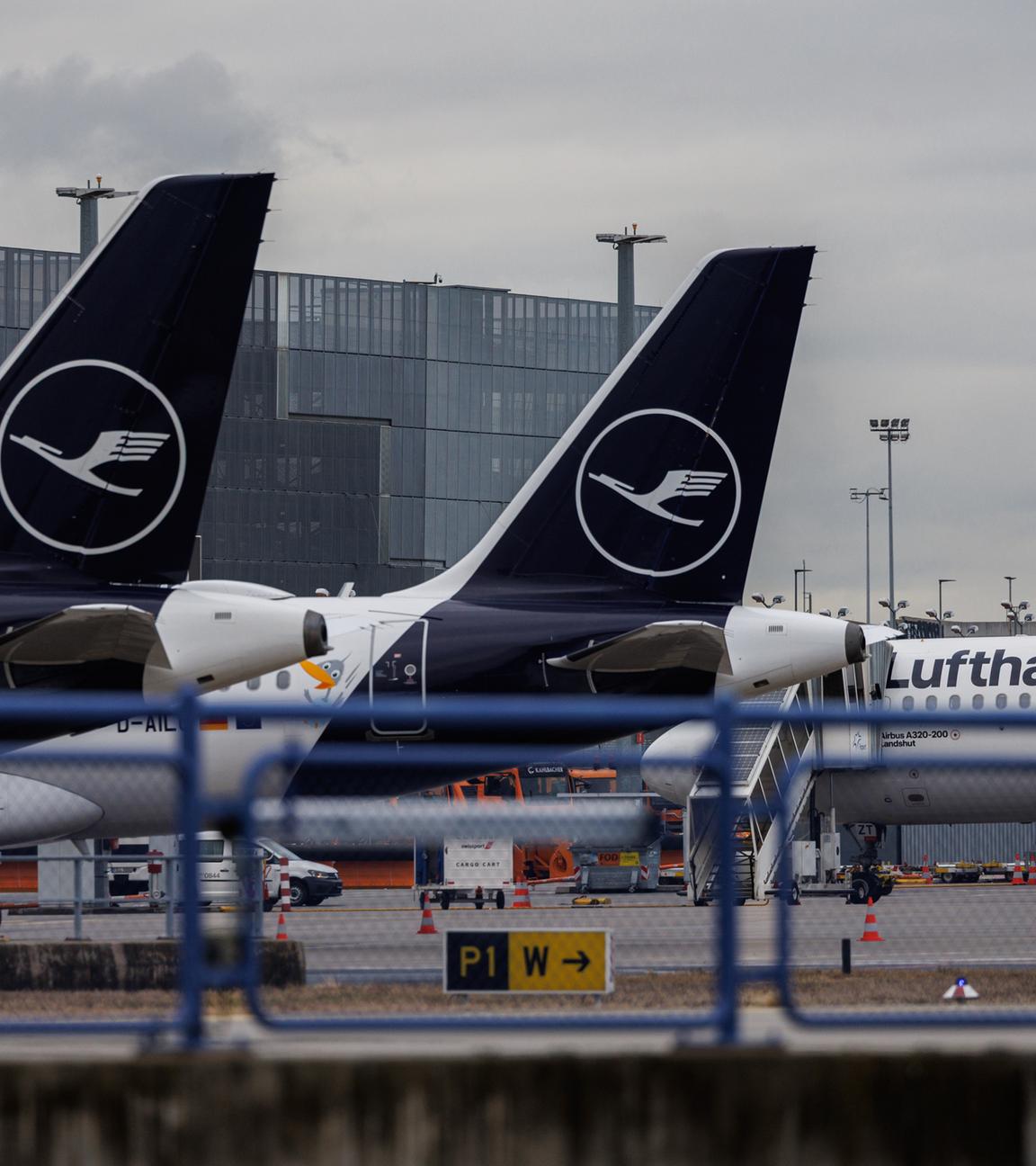 Streik der Lufthansa-Crews - Frankfurt