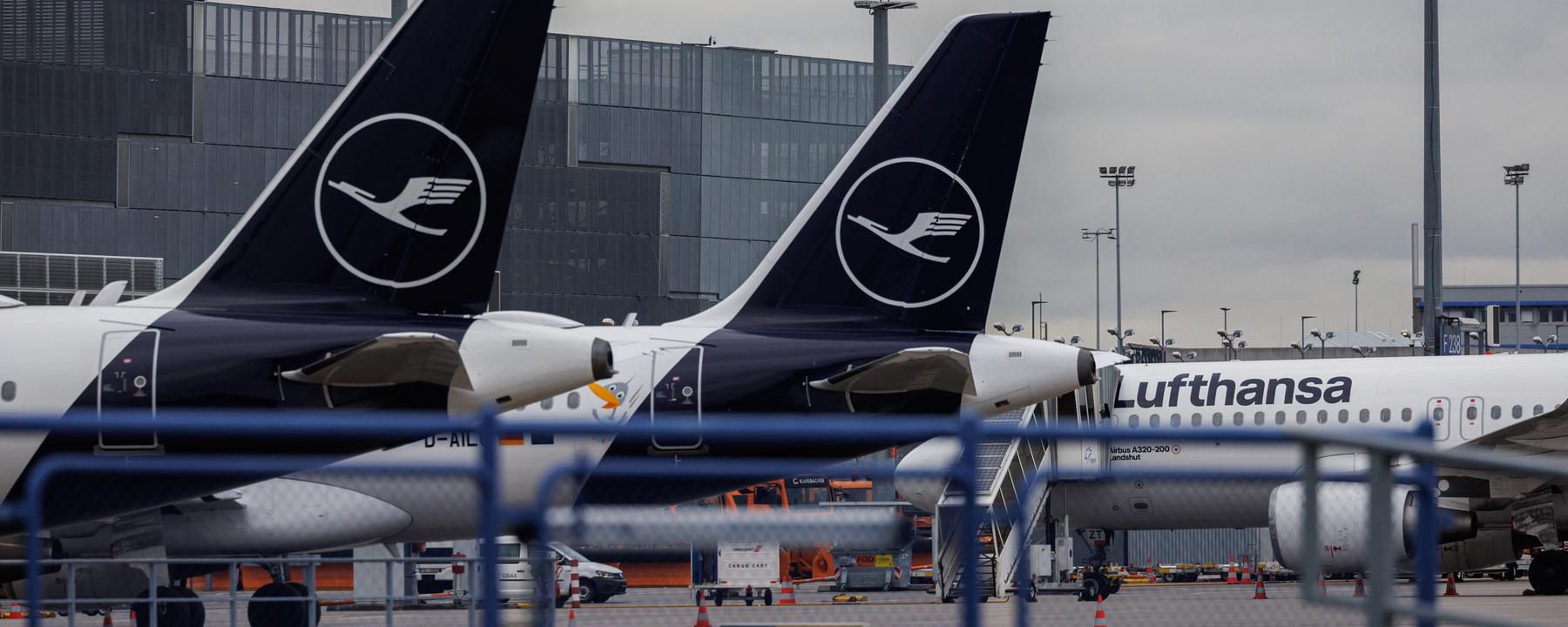 Streik der Lufthansa-Crews - Frankfurt