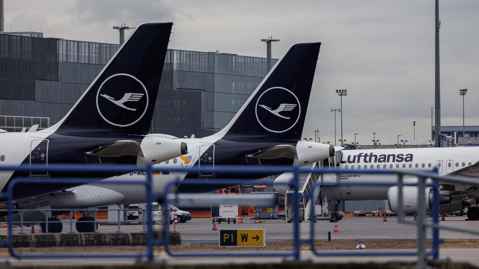 Streik der Lufthansa-Crews - Frankfurt
