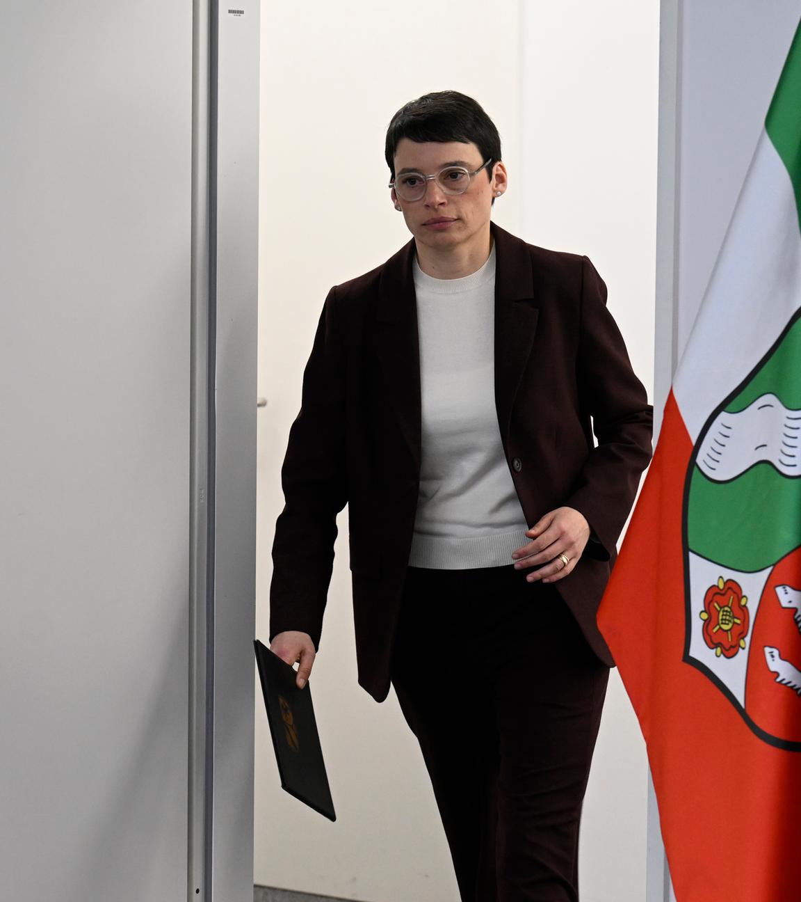 Ex-Flüchtlingsministerin Josefine Paul (Grüne)