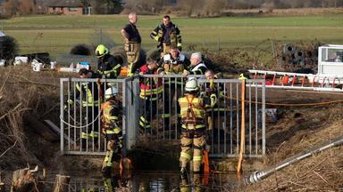 Leiche in Bachlauf bei Hammoor entdeckt