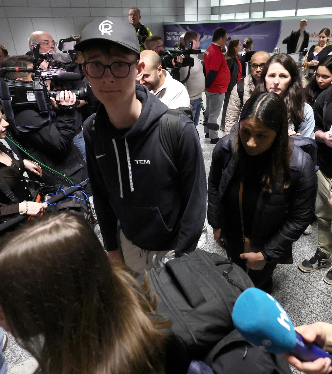 First Middle Eastern passenger plane lands in Germany amid Iran conflict