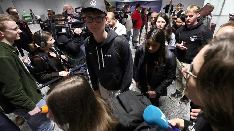 First Middle Eastern passenger plane lands in Germany amid Iran conflict