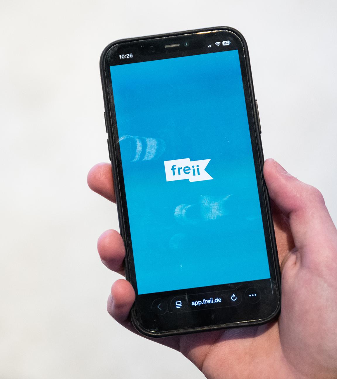 Vorstellung der App «freii»