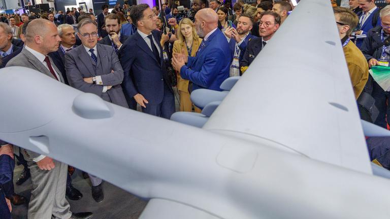 Opening of First edition of Bedex - Brussels European Defense exhibition in Brussels