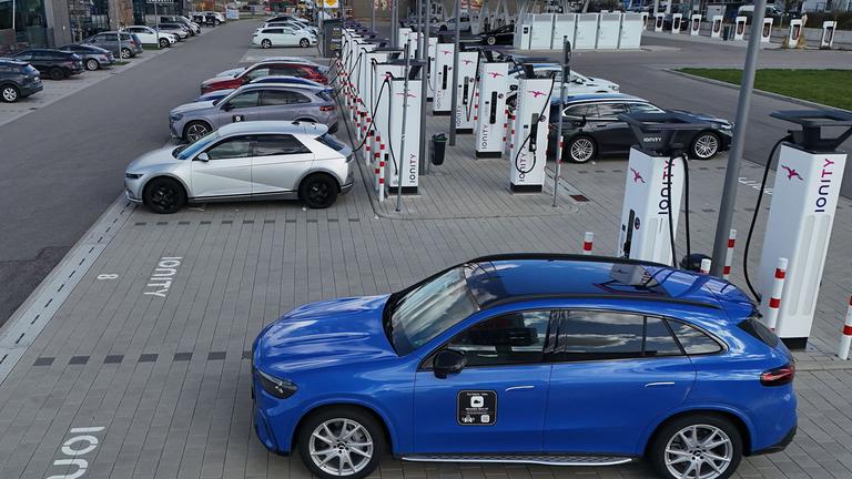 Ionity Ladestation,Ladepunkt, Ladesaeule