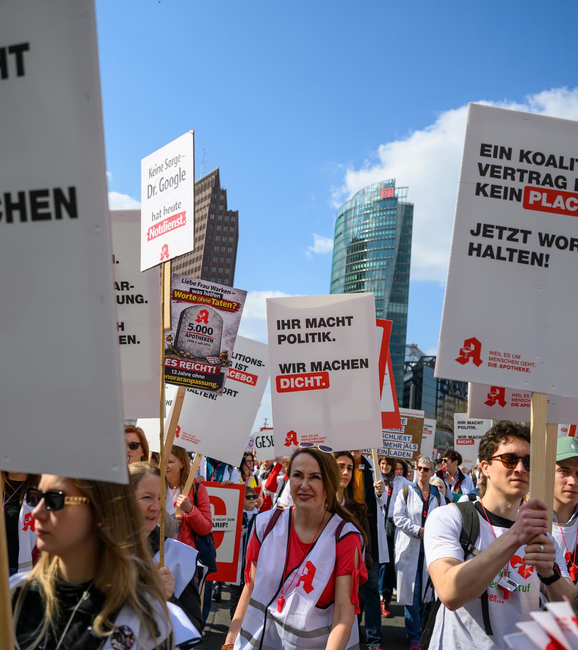 Bundesweiter Apotheken-Protesttag - Berlin