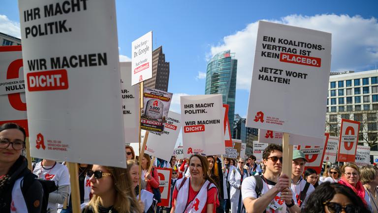 Bundesweiter Apotheken-Protesttag - Berlin