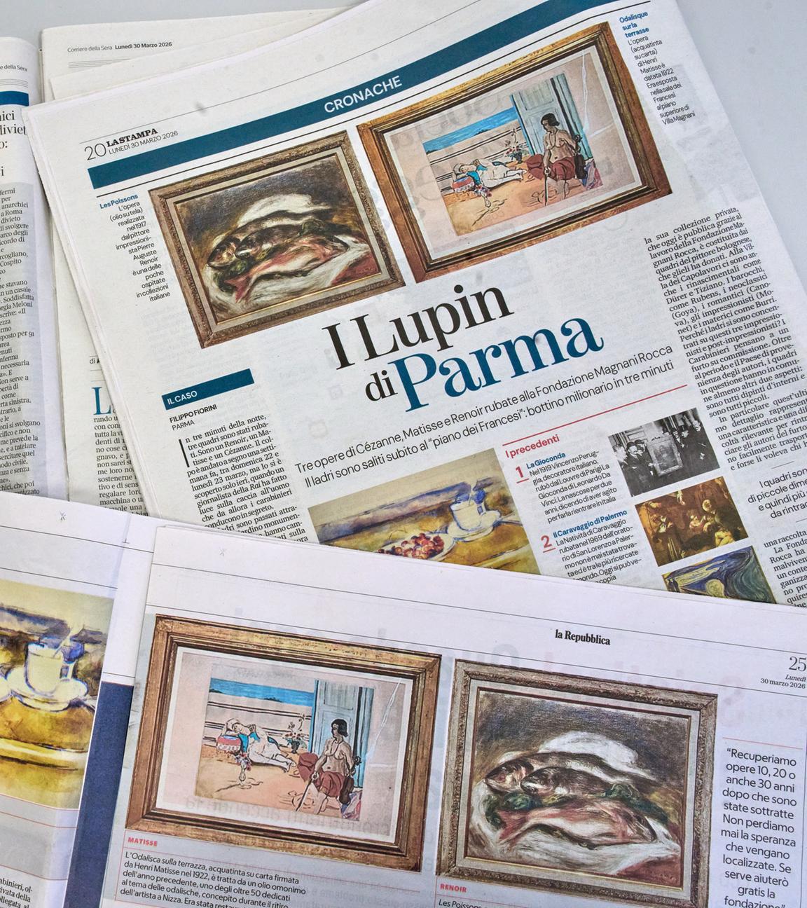 Italy Paintings Theft