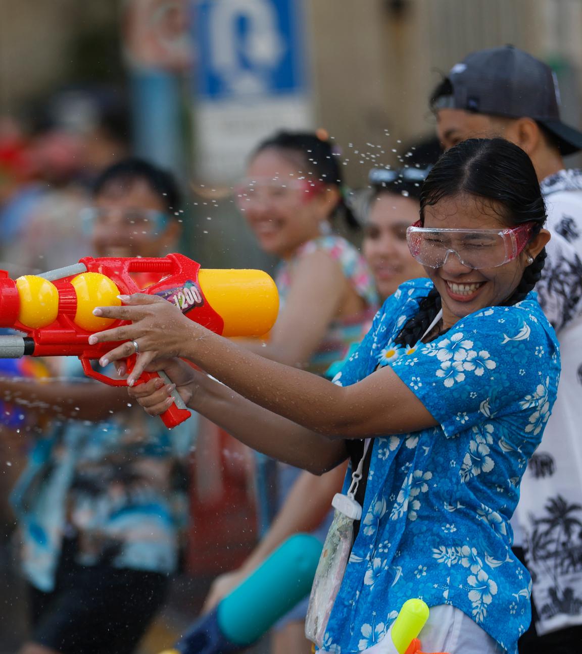 Thailand celebrates Songkran festival