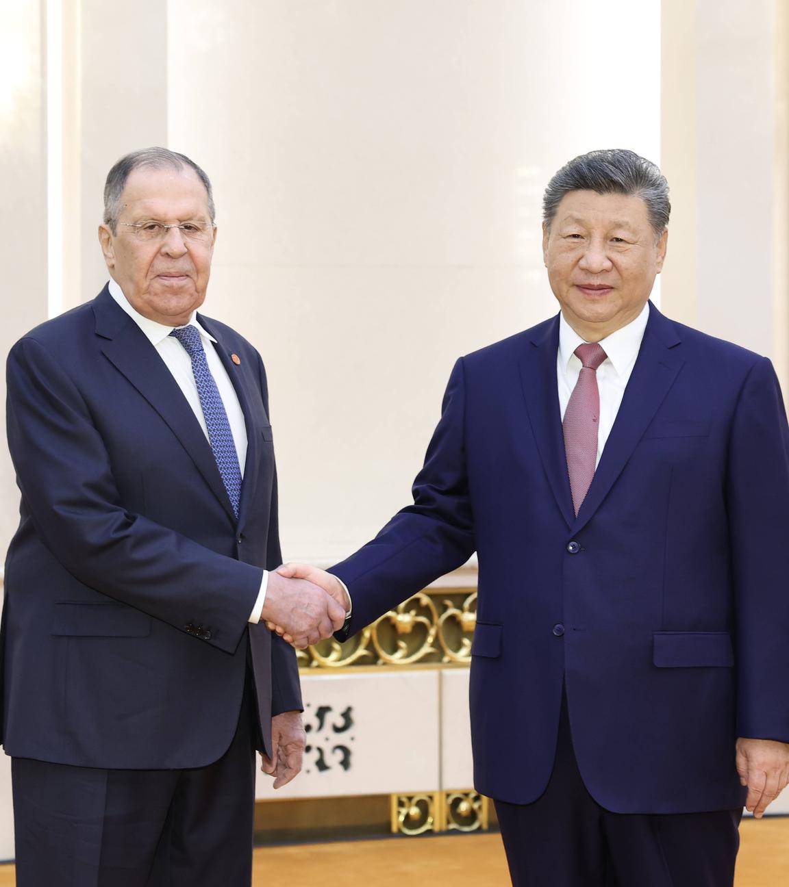 Russlands Außenminister Lawrow in China