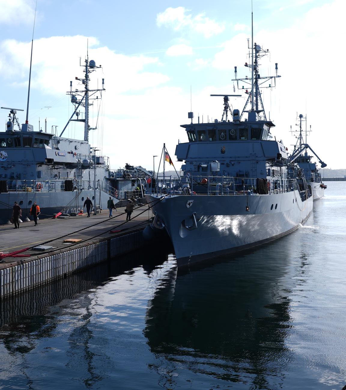 Pressekonferenz der Deutschen Marine zur Minenabwehr