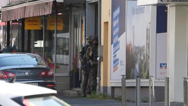 Geiselnahme in einer Bank im rheinland-pfälzischen Sinzig