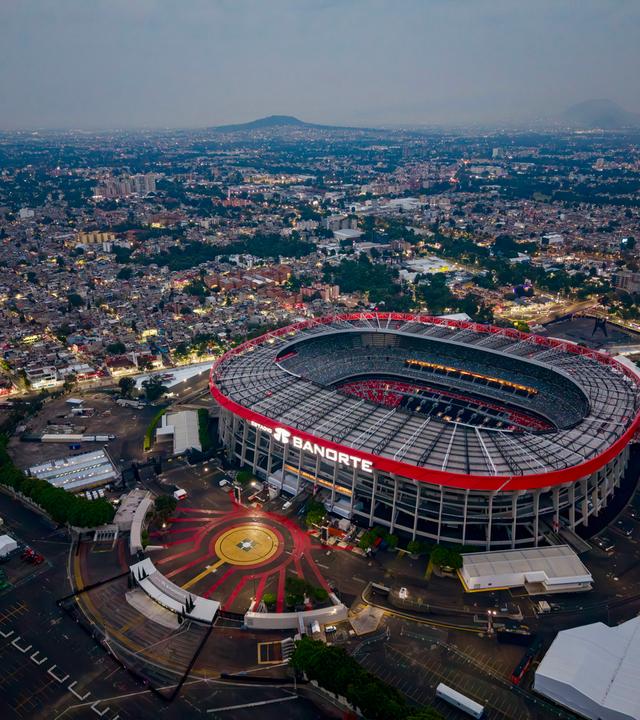 Fußball-WM 2026 - Azteken-Stadion Mexiko-Stadt