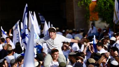Jerusalemtag in der Altstadt von Jerusalem