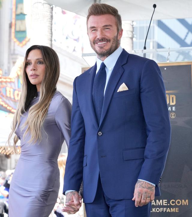 David Beckham wird mit einem Stern auf dem Hollywood Walk of Fame geehrt
