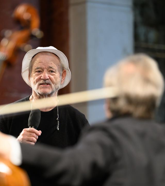 William James Bill Murray in Dresden