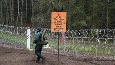 Lettlands Grenze zu Belarus
