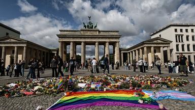 Aftermath of a deadly attack near Berlin Pride parade