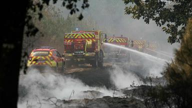 FRANCE-ENVIRONMENT-CLIMATE-WEATHER-WILDFIRE
