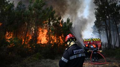 Waldbrände in Frankreich