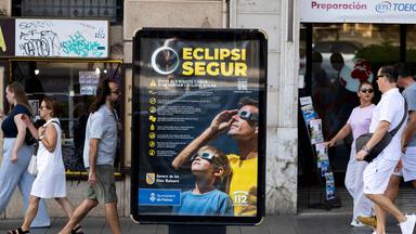 SPAIN-ASTRONOMY-ECLIPSE-SOLAR